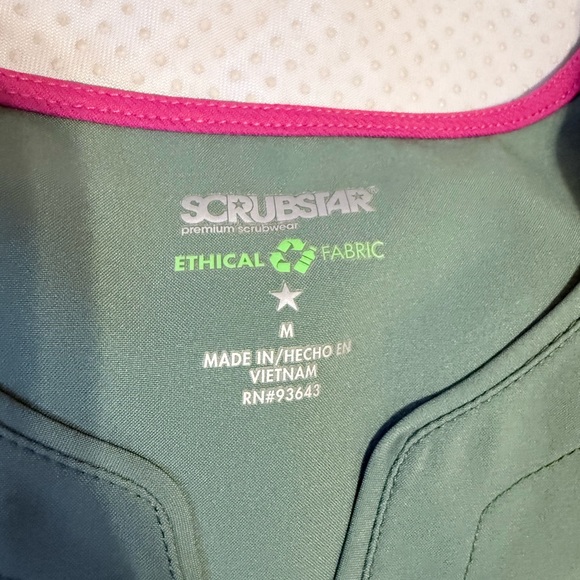 Scrubstar Men's Sage Green Cargo Pants - Picture 9 of 9